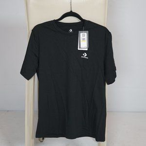 Converse Black with Logo Shirt M. NWT